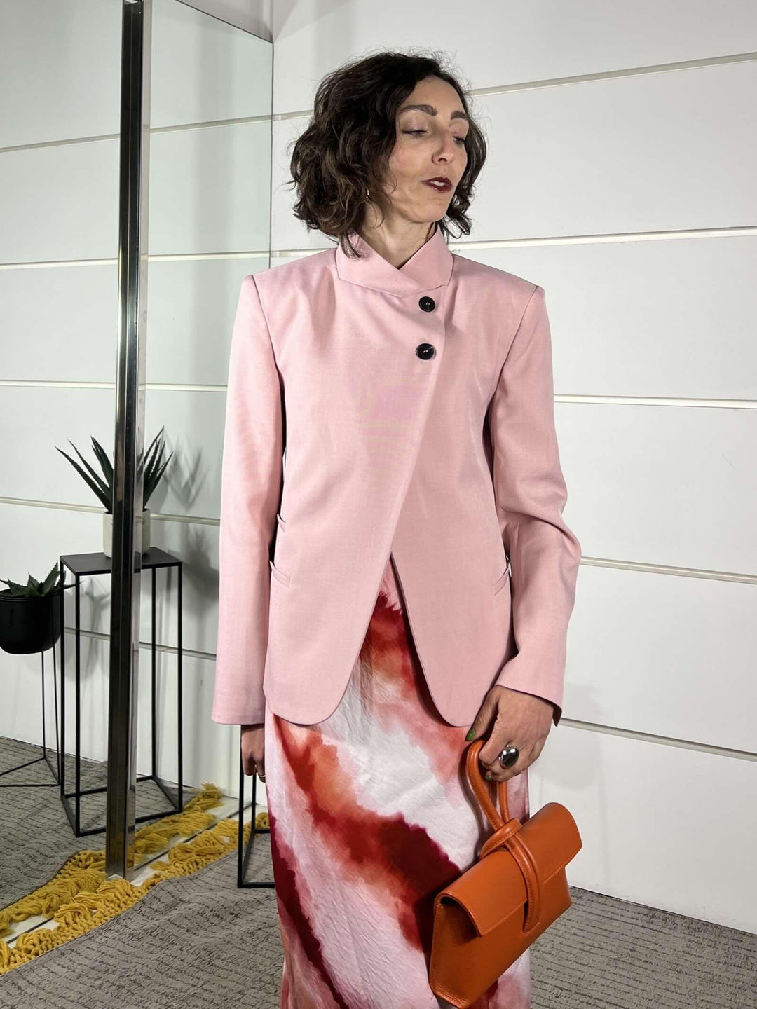 giacca coreana rosa JMN-Q090ROSA HAVE ONE