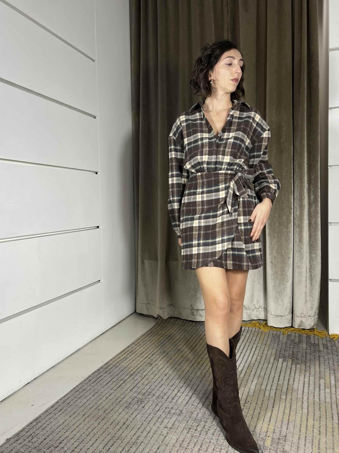 abito check moro e burro D2293AI306MORO SUSY MIX