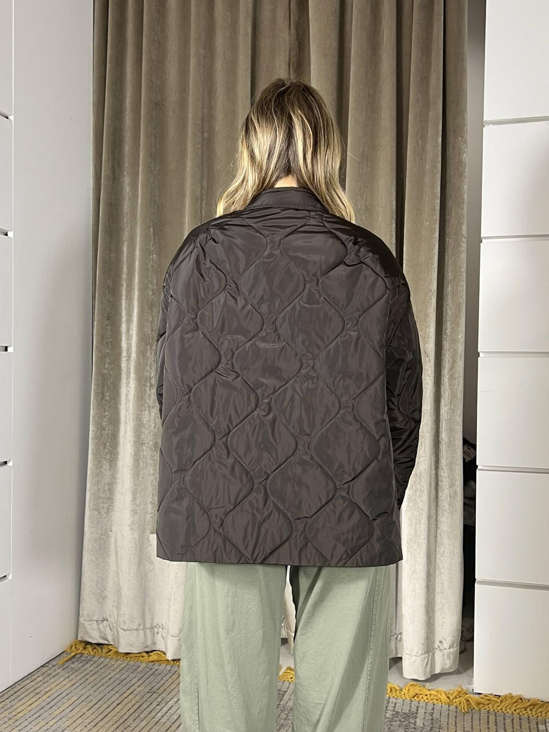 giubbotto trapuntato moro SMXGB0022MORO SUSY MIX