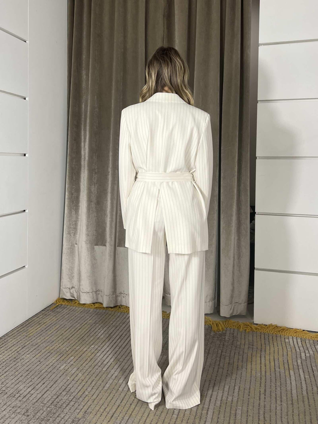 giacca gessata burro TAB0094BURRO VICOLO