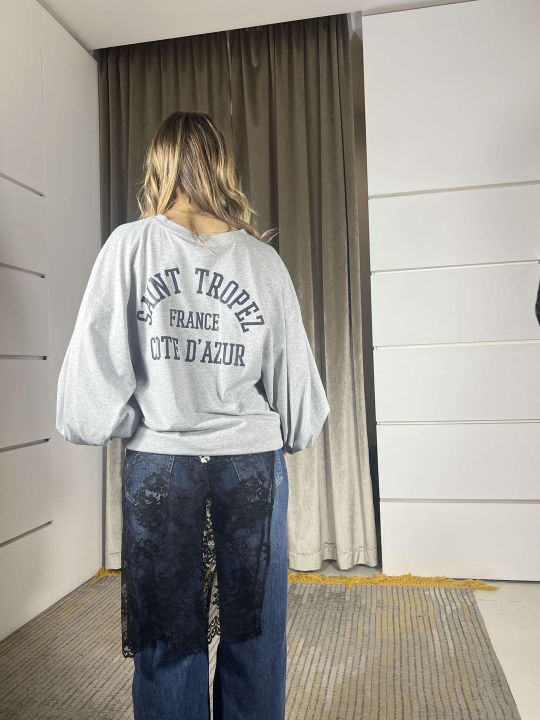 foulard in pizzo nero TAB0917NERO VICOLO