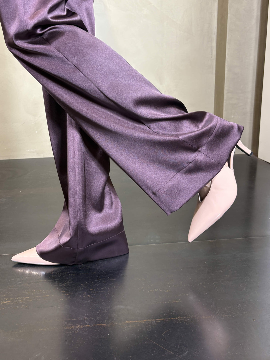 slingback in pelle glossy skin lucida 8Z0107L125R889 PATRIZIA PEPE PREVIEW