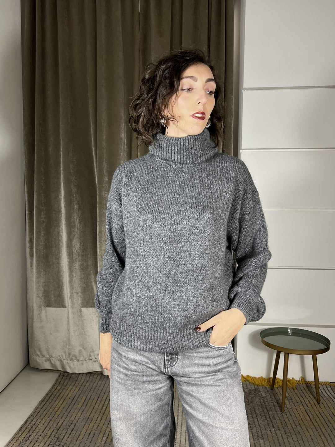 dolcevita igio in misto lana 28014GRIGIO SUSY MIX