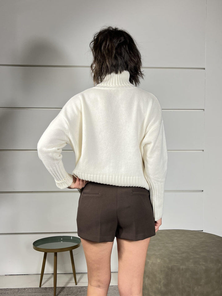short con cinta moro 26S1064MORO TENSIONE IN