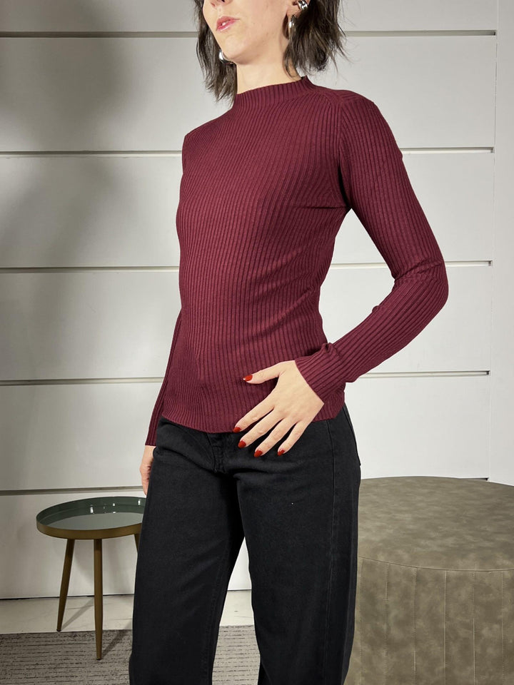 lupetto costine vino 250902VINO SUSY MIX