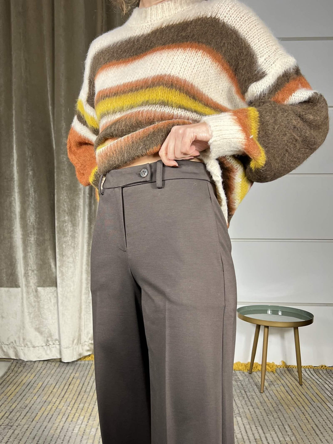 pantalone punto milano a palazzo moro 26P1305MORO TENSIONE IN