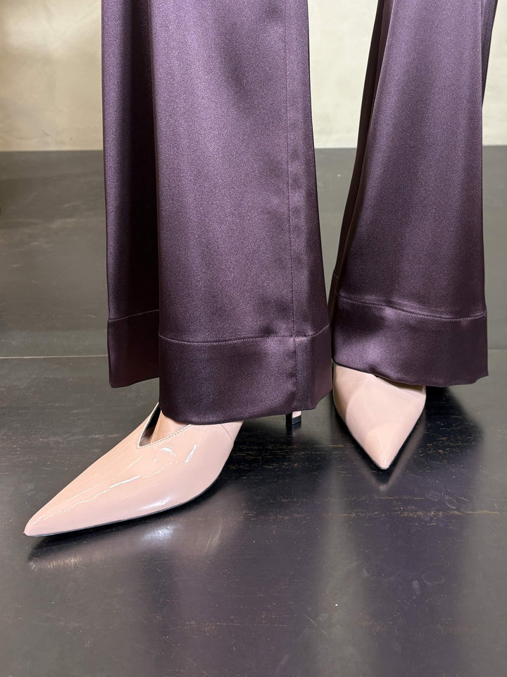 slingback in pelle glossy skin lucida 8Z0107L125R889 PATRIZIA PEPE PREVIEW