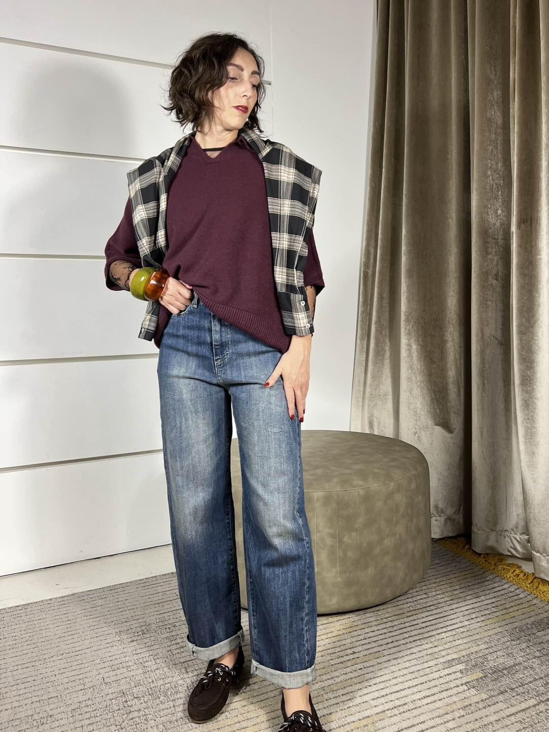 jeans denim medio G01V0251DENIM PHILIA LOFT