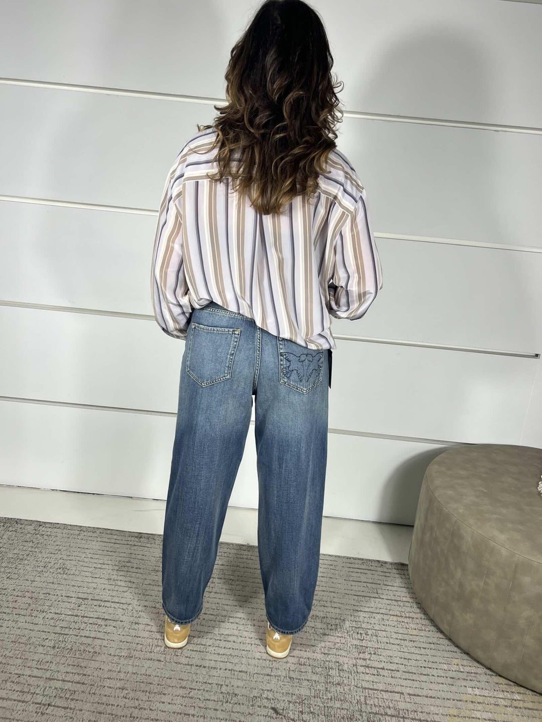 JEANS BALLOON 5 TASCHE ESTELLE EGGPJC PINKO