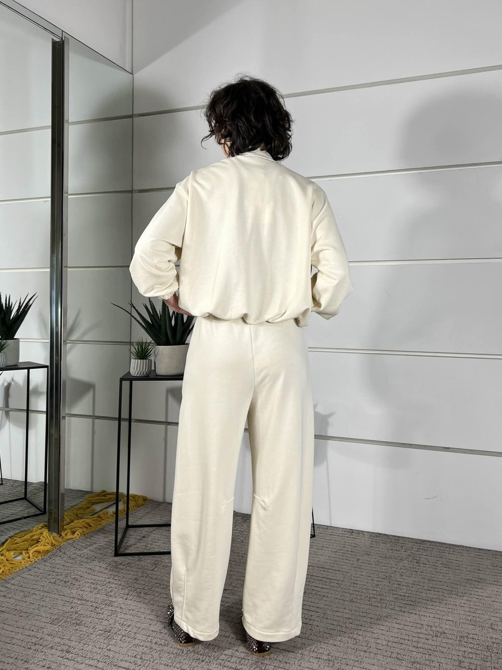 pantalone tuta barrel WP26SZEP8486BIANCO TWO WAY