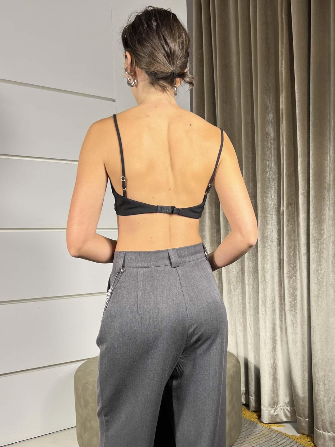 top con pizzo nero RIM6KFU1900 IMPERIAL