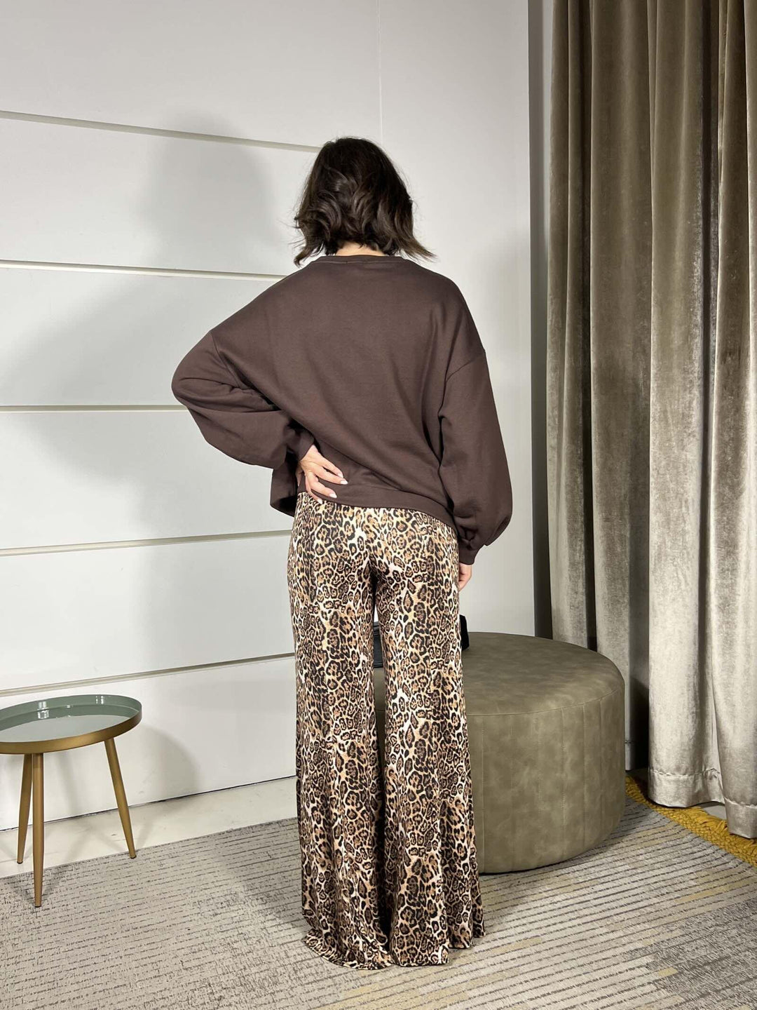 PANTALONE MACULATO AMPIO NEL FONDO PVS-P128FANTASIA HAVE ONE