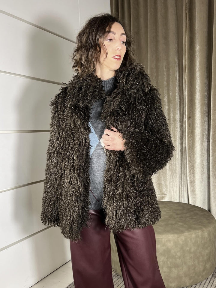 eco pelliccia mongolia over moro KMA-P133MORO HAVE ONE