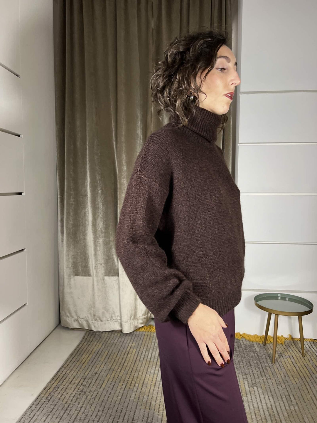 dolcevita moro in misto lana 28014MORO SUSY MIX