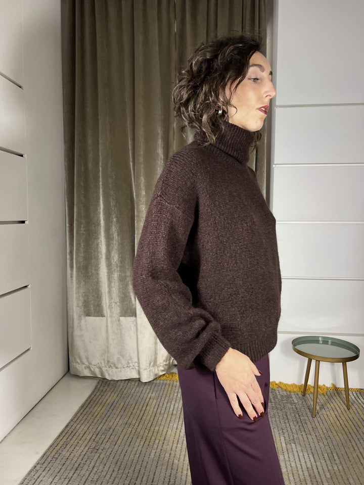 dolcevita moro in misto lana 28014MORO SUSY MIX