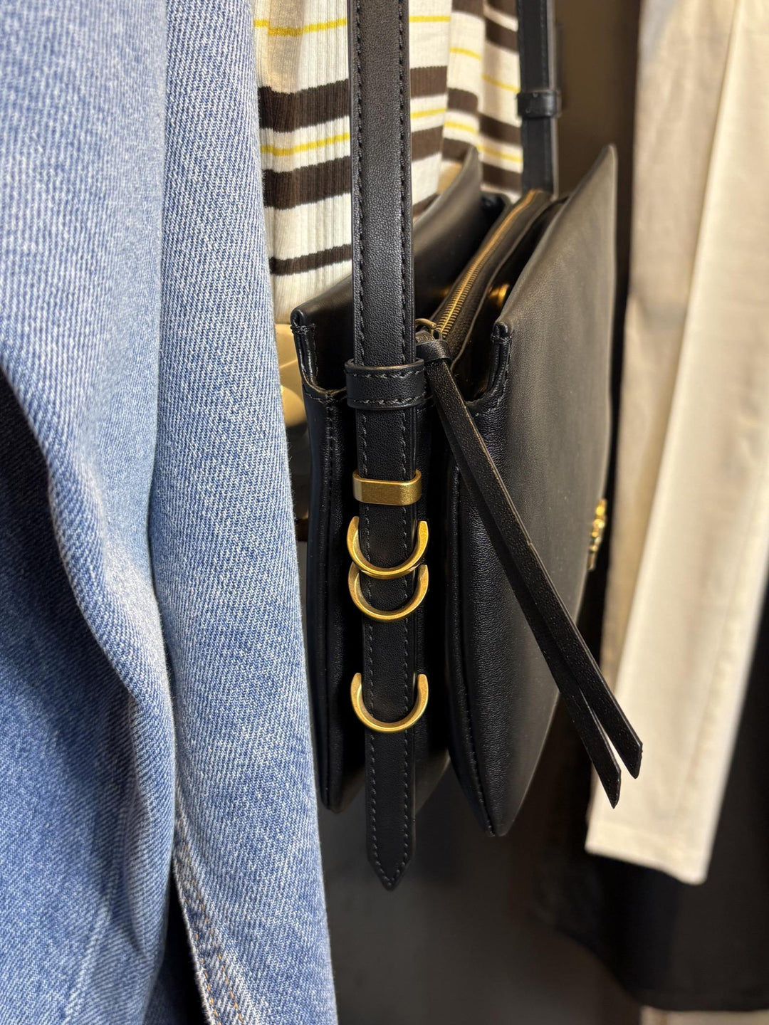 borsa triplet mini nera TRIPLET MINI VITELLO MORBIDOZ99Q PINKO