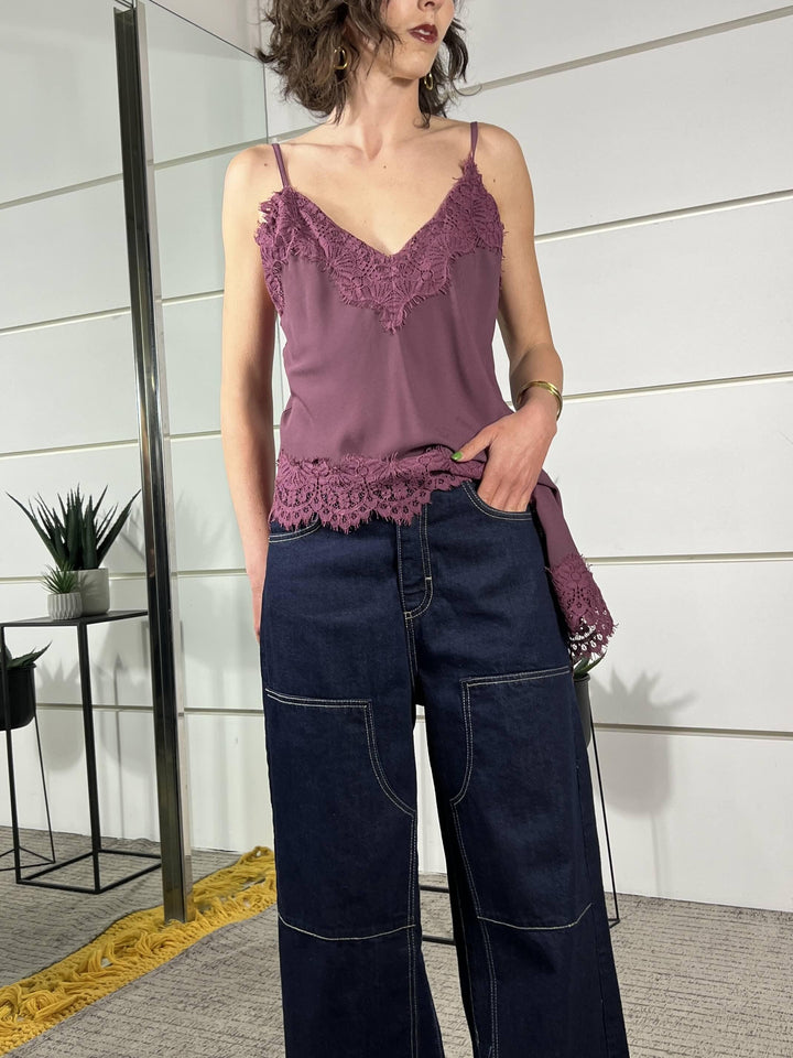 jeans western modello giusi denim scuro GIUSI-WEST-730DENIM BLU TENSIONE IN