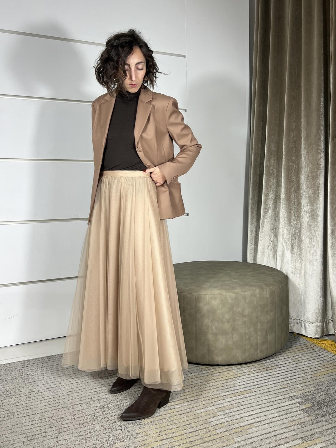 gonna in tulle sand GMI4KQG3910 IMPERIAL