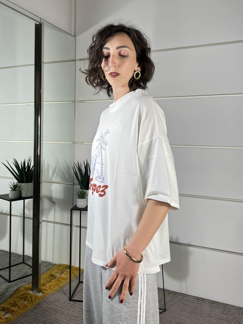 t-shirt st.tropez 241MBIANCO SUSY MIX
