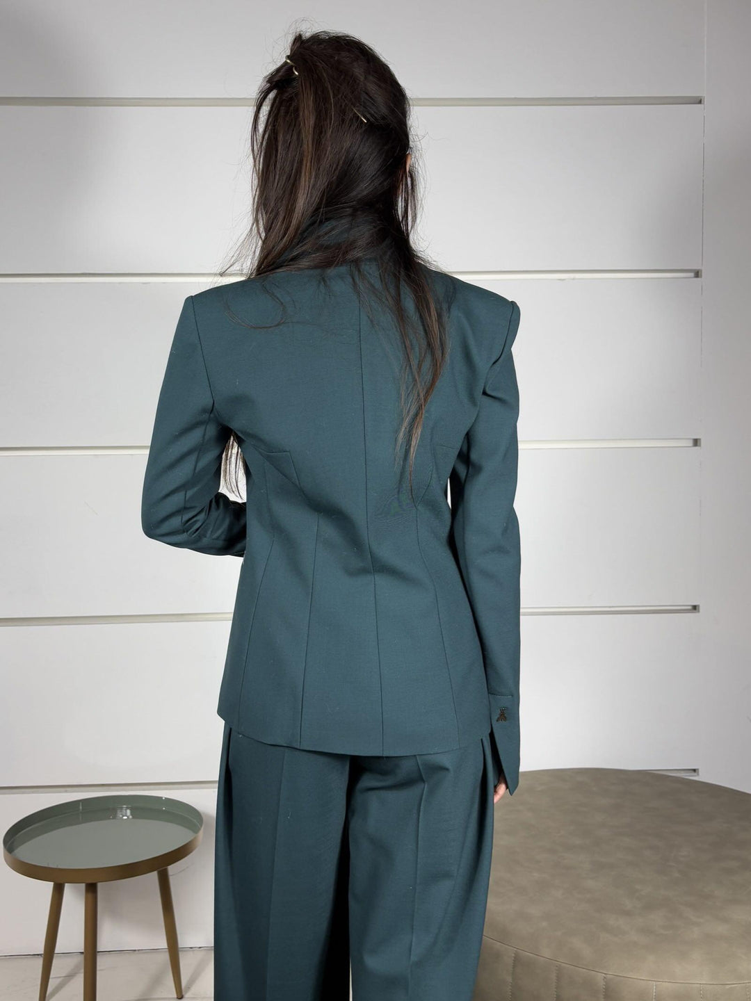 GIACCA UN BOTTONE VERDE 2S1537A475G619 PATRIZIA PEPE PREVIEW