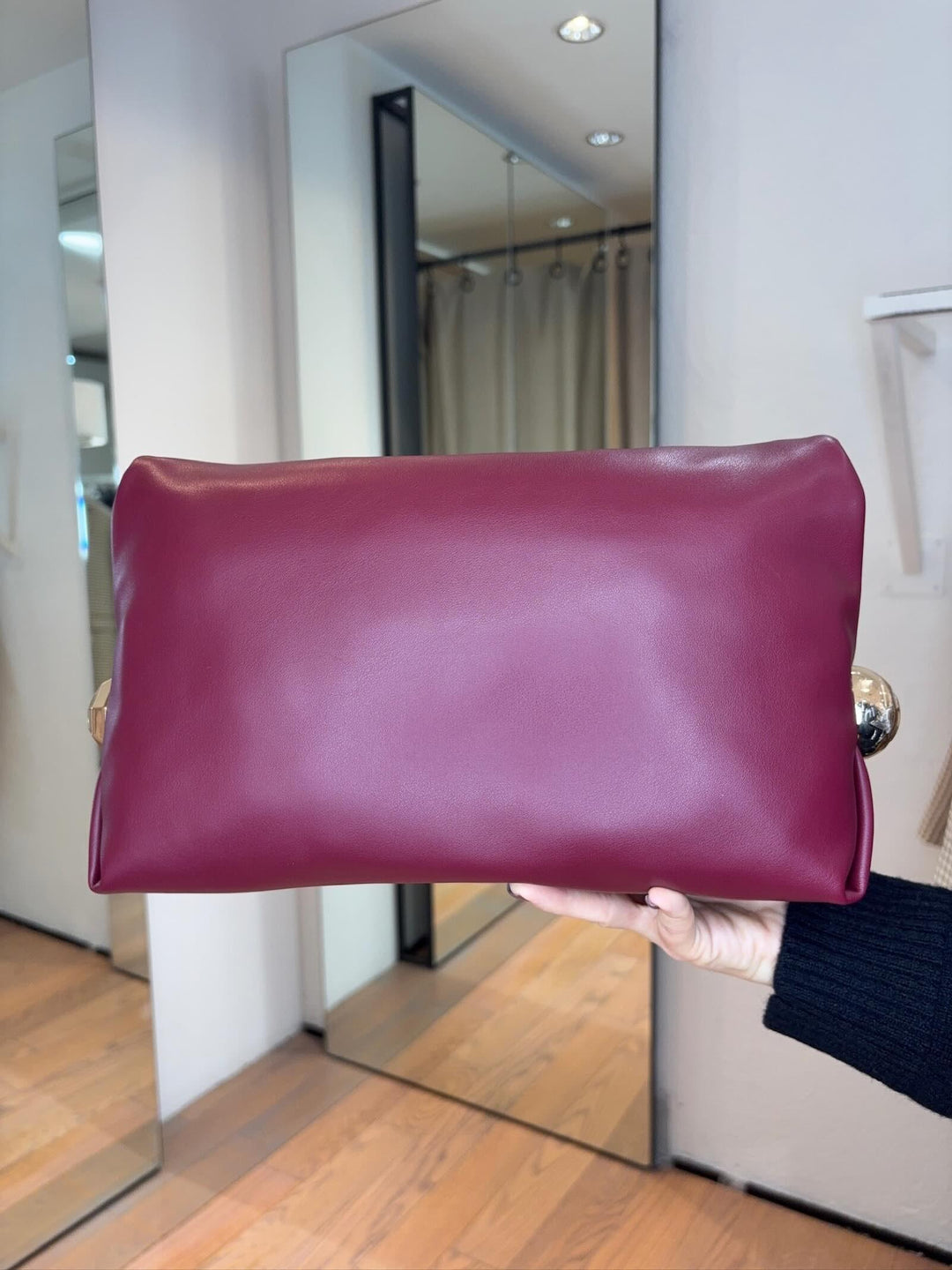 borsa a spalla vino AF5097E007791726 LIU JO ACCESSORIES