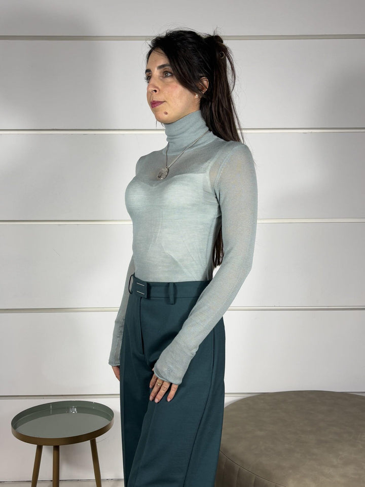 DOLCEVITA IN LANA LEGGERA COLORE VERDE 2K0347K034G618 PATRIZIA PEPE PREVIEW