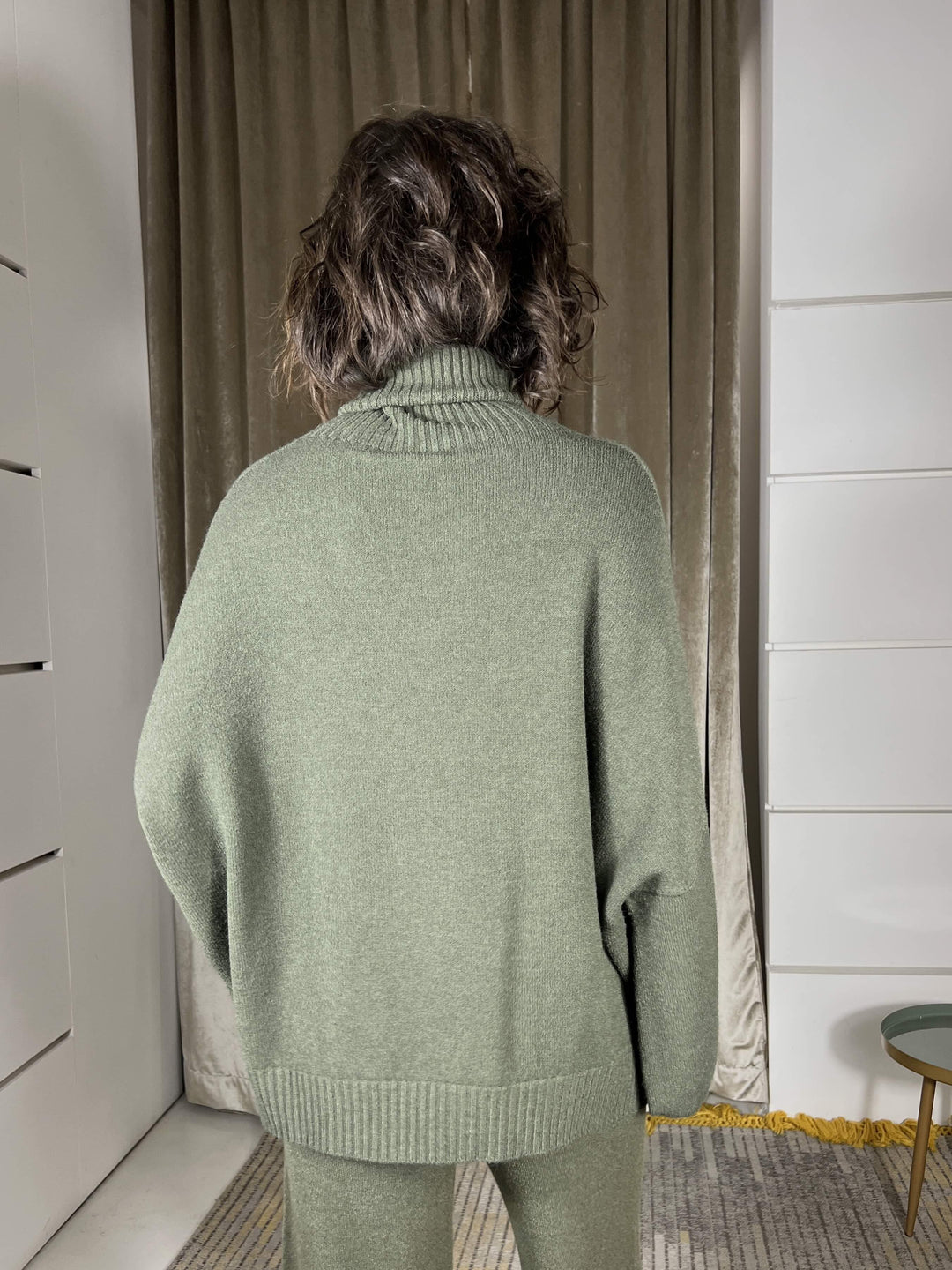 maglione collo alto con coste militare M30258911765 IMPERIAL