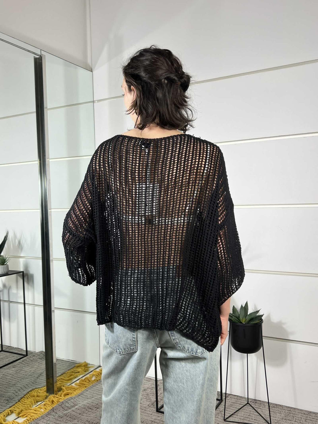 maglia rete nera 2012NERO SUSY MIX
