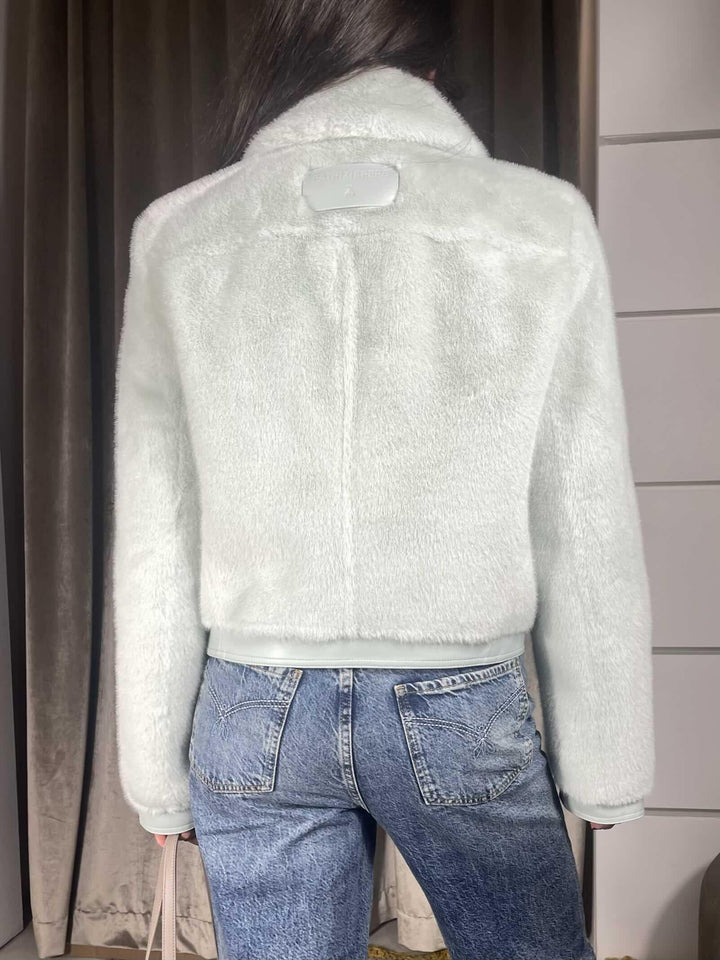 GIUBBOTTO CORTO IN ECOPELLICCIA 8O0204E073G613 PATRIZIA PEPE PREVIEW