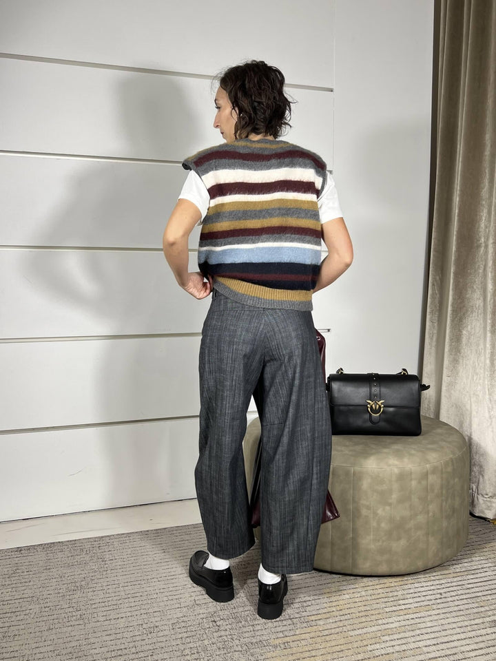 pantalone stone wash barrel fit  nero P5T5KAHNERO IMPERIAL
