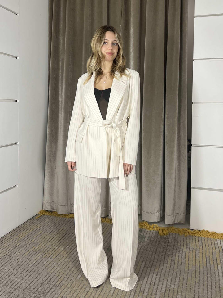 giacca gessata burro TAB0094BURRO VICOLO