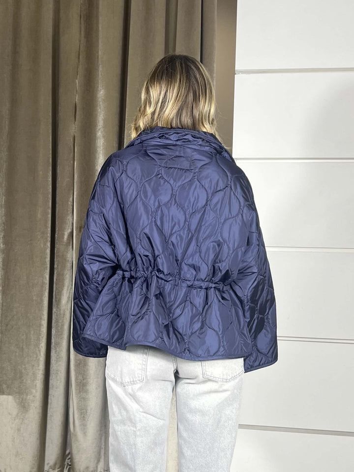 trapuntino con colletto a camicia blu TAB0009BLU VICOLO