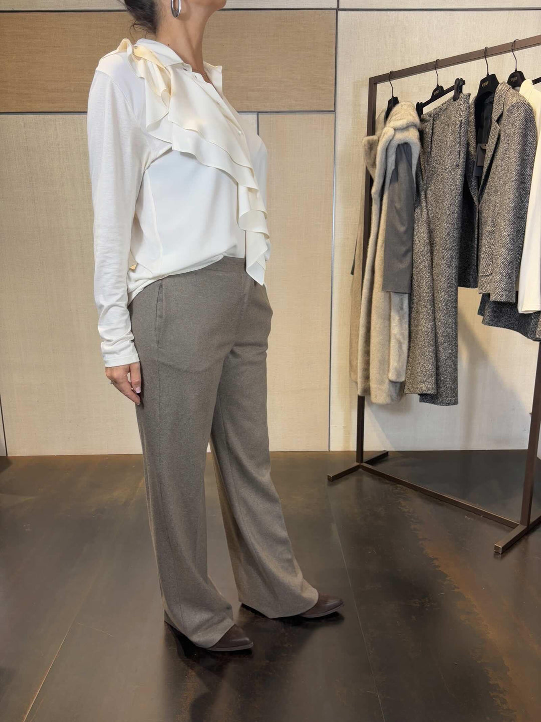 PANTALONE IN FLANELLA PT1173055 SEVENTY