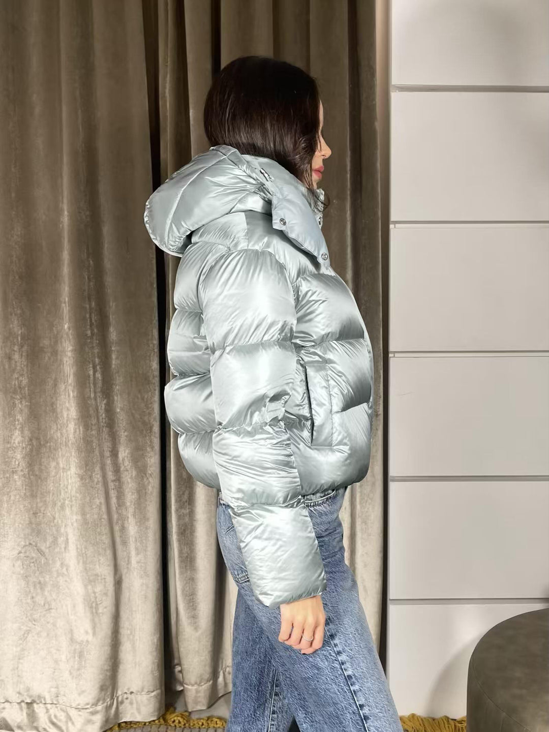 PIUMINO IMBOTTITO CORTO CON CAPPUCCIO 2O0050A9M0G618 PATRIZIA PEPE PREVIEW