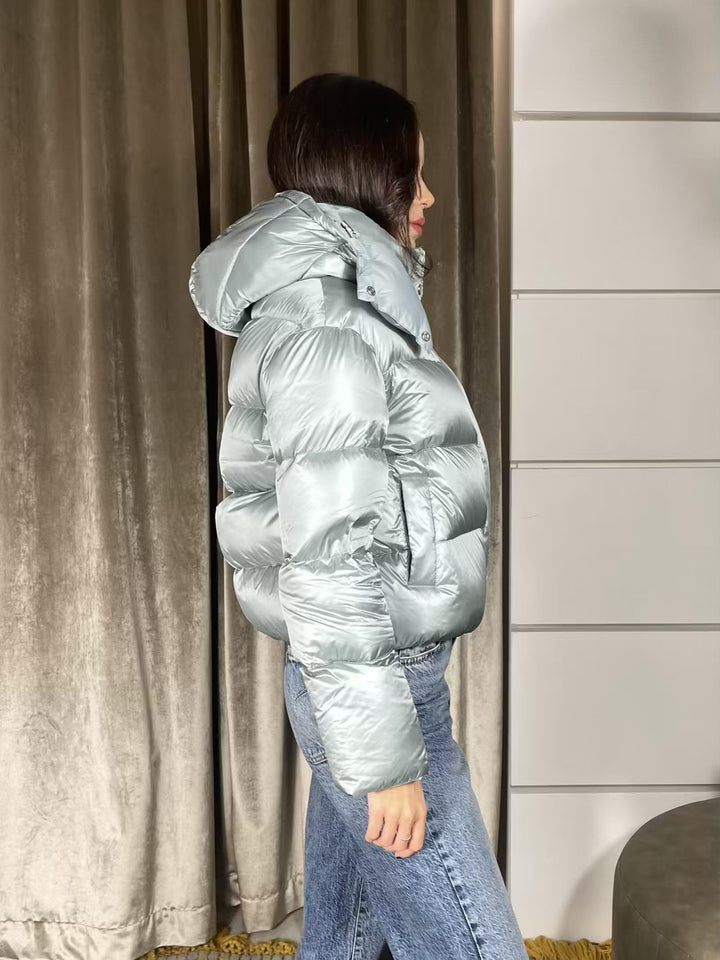 PIUMINO IMBOTTITO CORTO CON CAPPUCCIO 2O0050A9M0G618 PATRIZIA PEPE PREVIEW