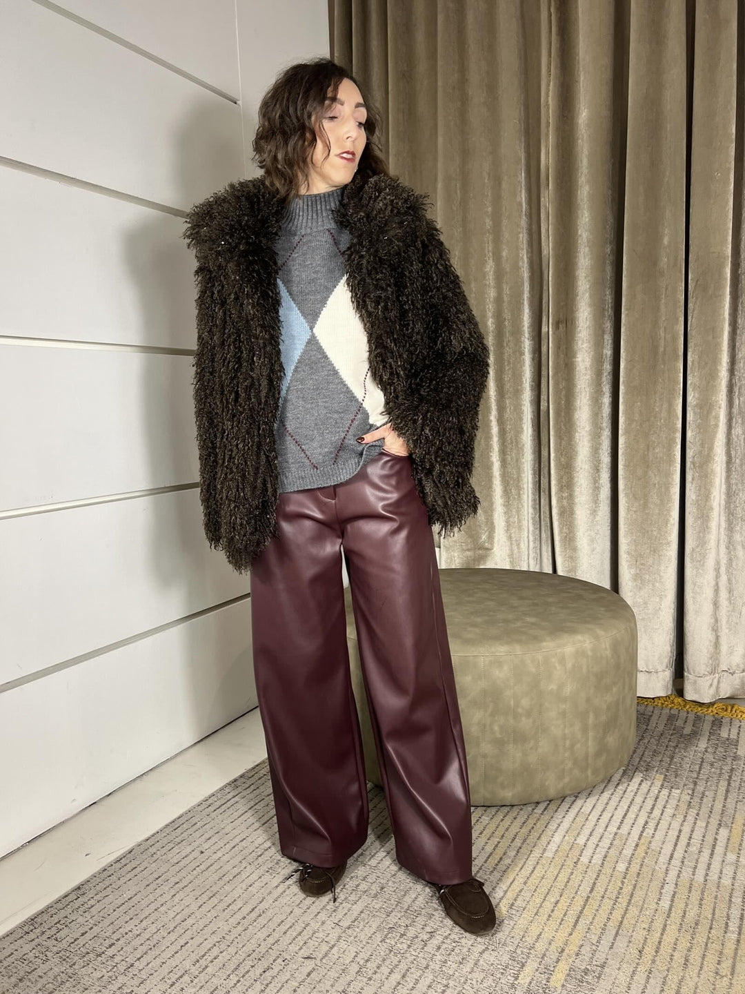 eco pelliccia mongolia over moro KMA-P133MORO HAVE ONE