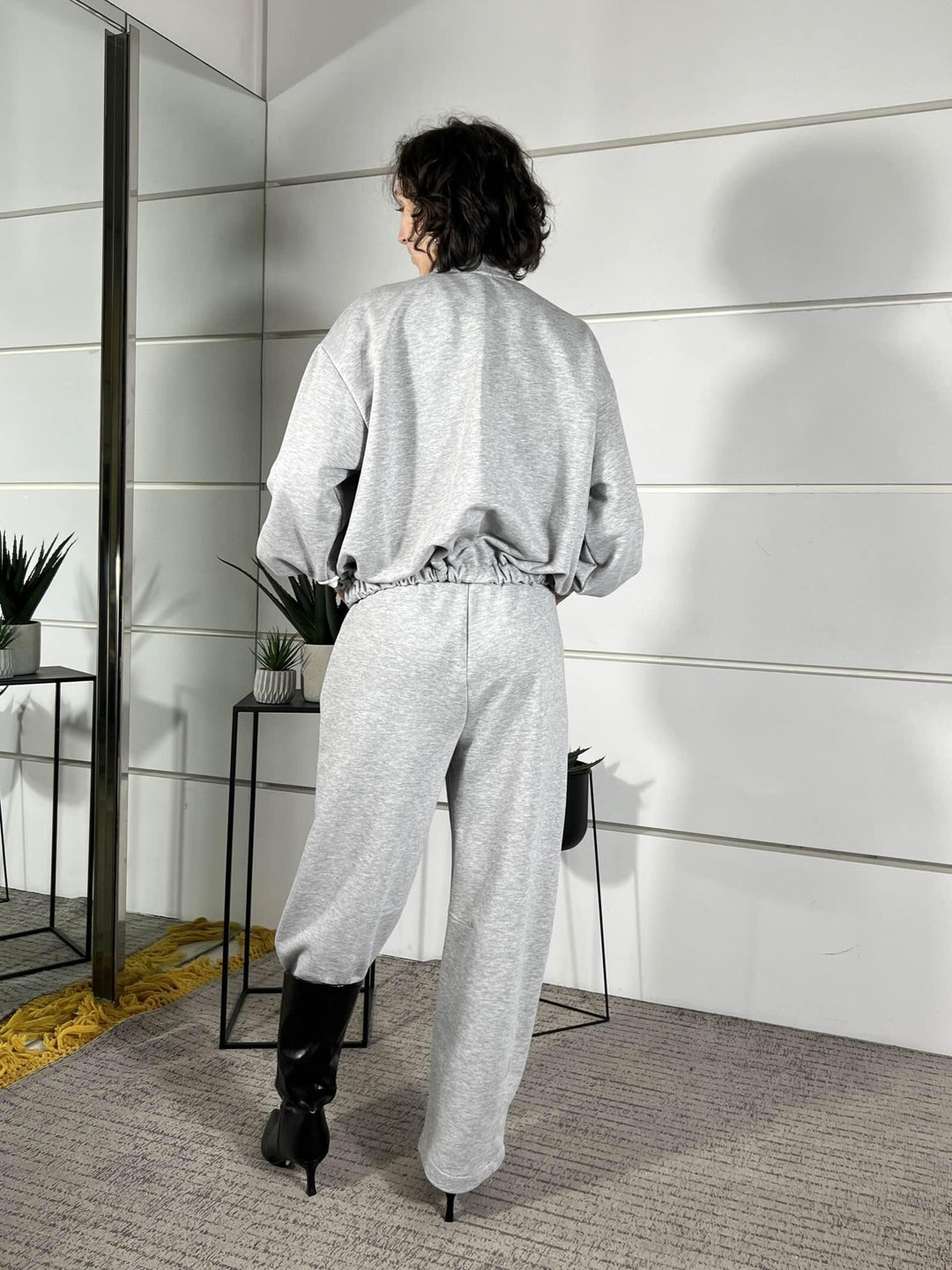 pantalone tuta barrel grigio WP26SZEP8486GRIGIO TWO WAY