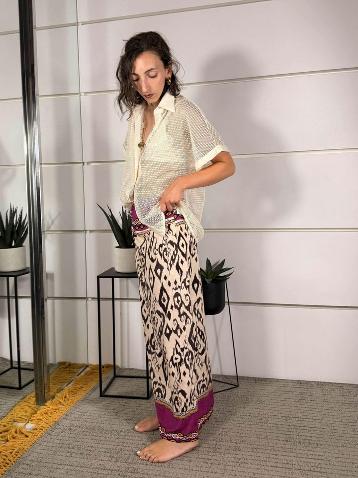 gonnna pareo lunga a fantasia GMA-Q206FANTASIA HAVE ONE