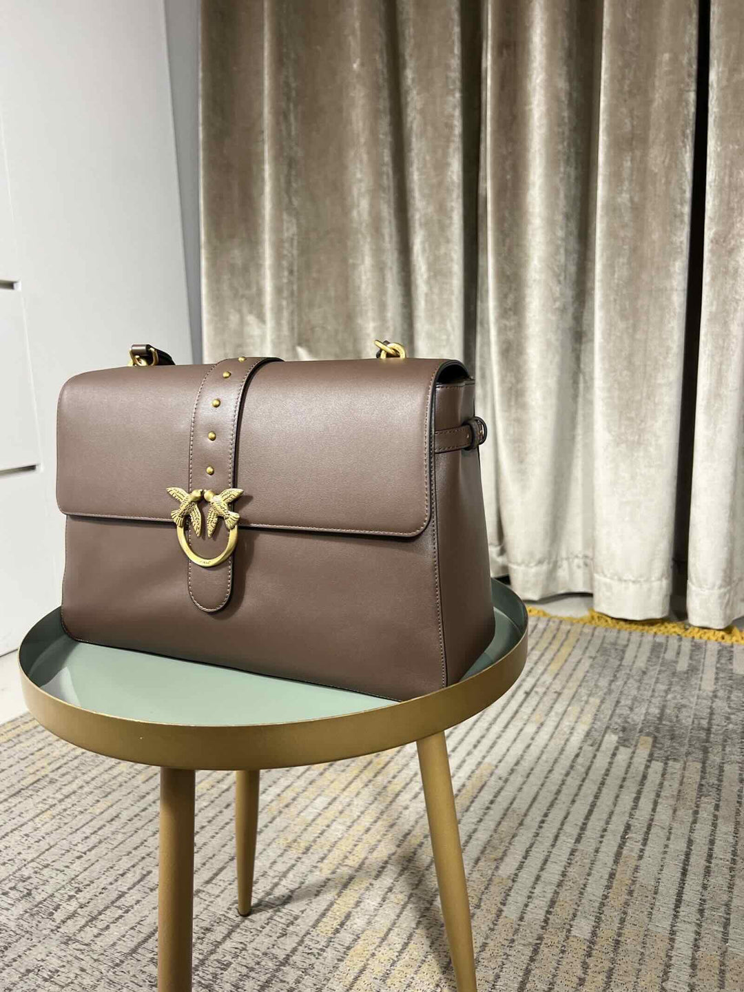 LOVE ONE EXTRA SLOUCHY MARRONE CASTANO LOVE ONE EXTRA SLOUCHYL74Q PINKO