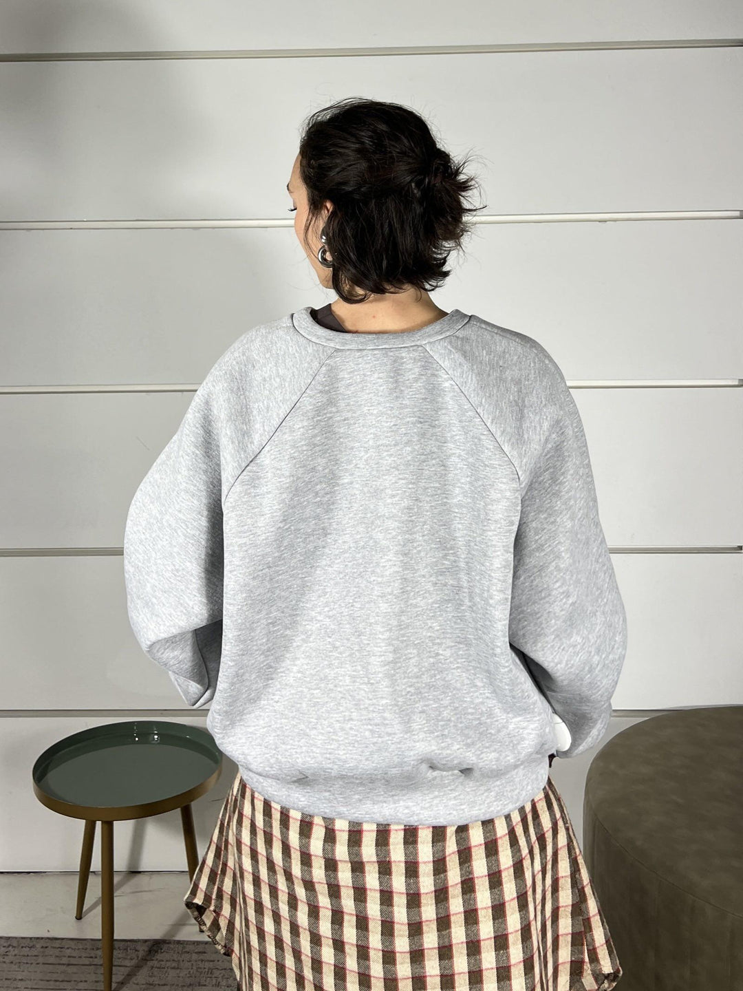 felpa over felpata grigia FFW-P046GRIGIO HAVE ONE