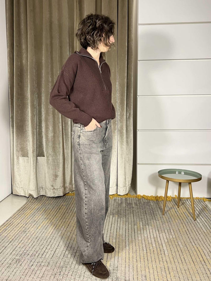 jeans lavaggio al the baggy WITHOUT-NOIRNERO TENSIONE IN