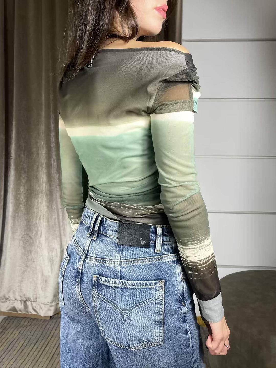 JEANS VITA ALTA 8P0487D1WZBCA25 PATRIZIA PEPE PREVIEW