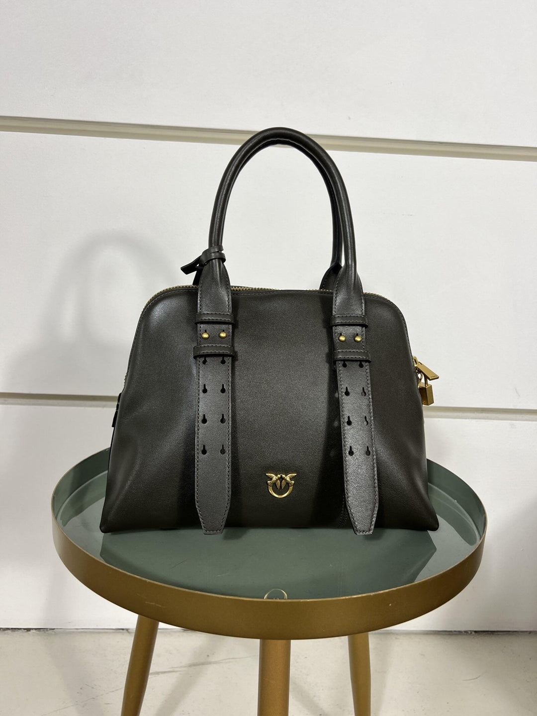 BORSA A MANO BOWLING BAG VERDE FANGO BOWLING BAG MEDIUMK35Q PINKO