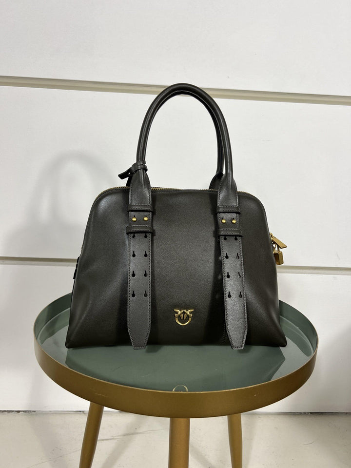 BORSA A MANO BOWLING BAG VERDE FANGO BOWLING BAG MEDIUMK35Q PINKO