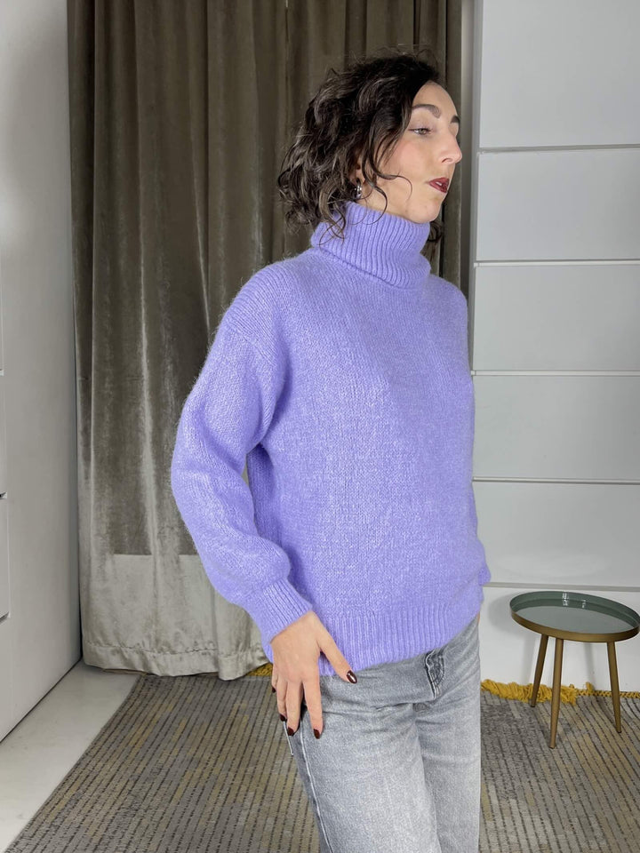 dolcevita lilla in msto lana 28014LILLA SUSY MIX