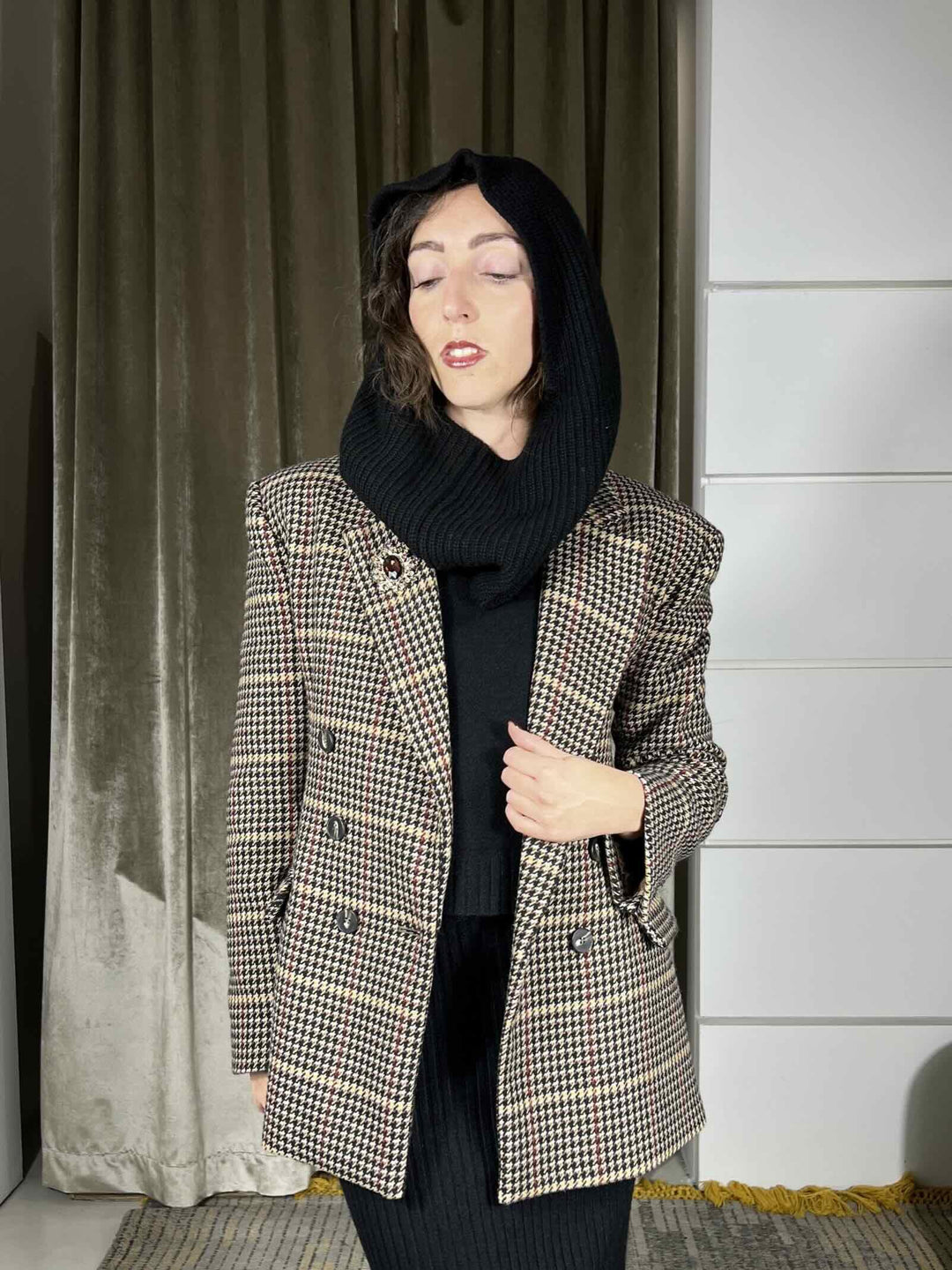 balaclava nero 55061FNERO VICOLO