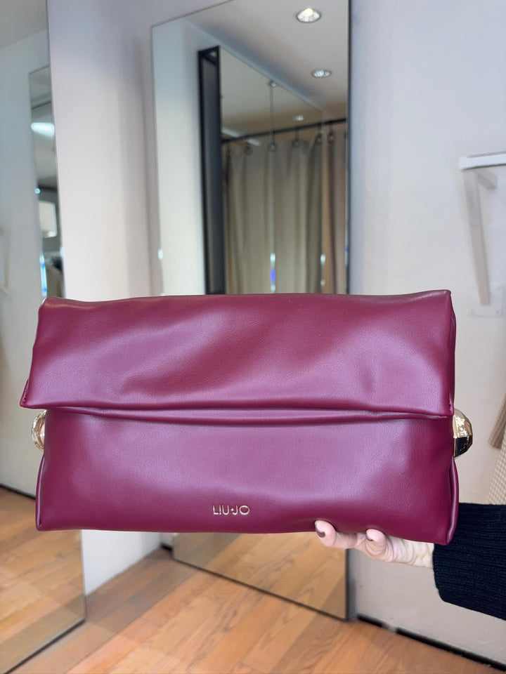 borsa a spalla vino AF5097E007791726 LIU JO ACCESSORIES