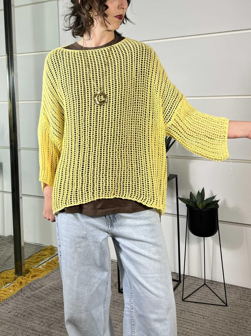 maglia rete gialla 2012GIALLO SUSY MIX