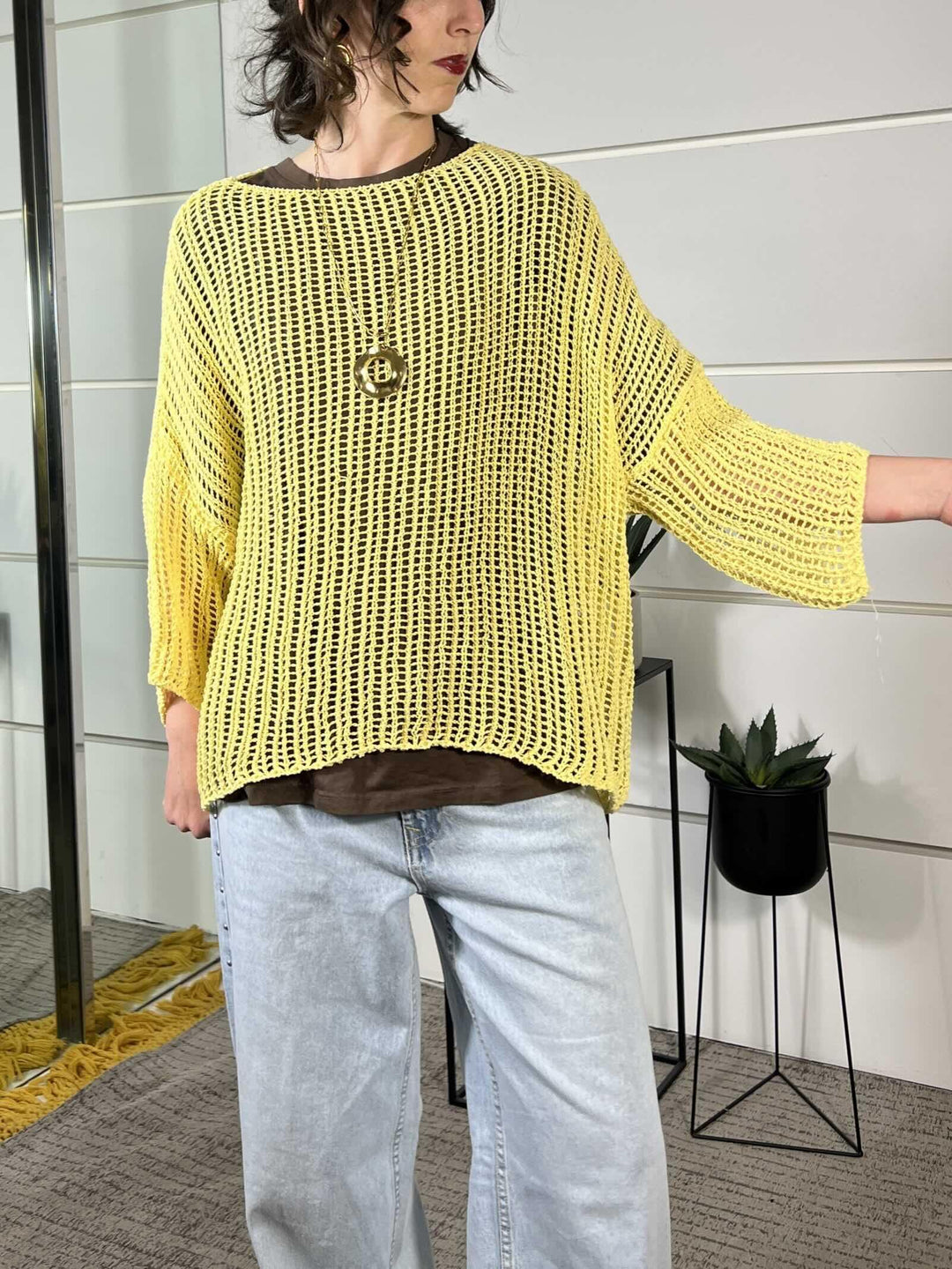 maglia rete gialla 2012GIALLO SUSY MIX