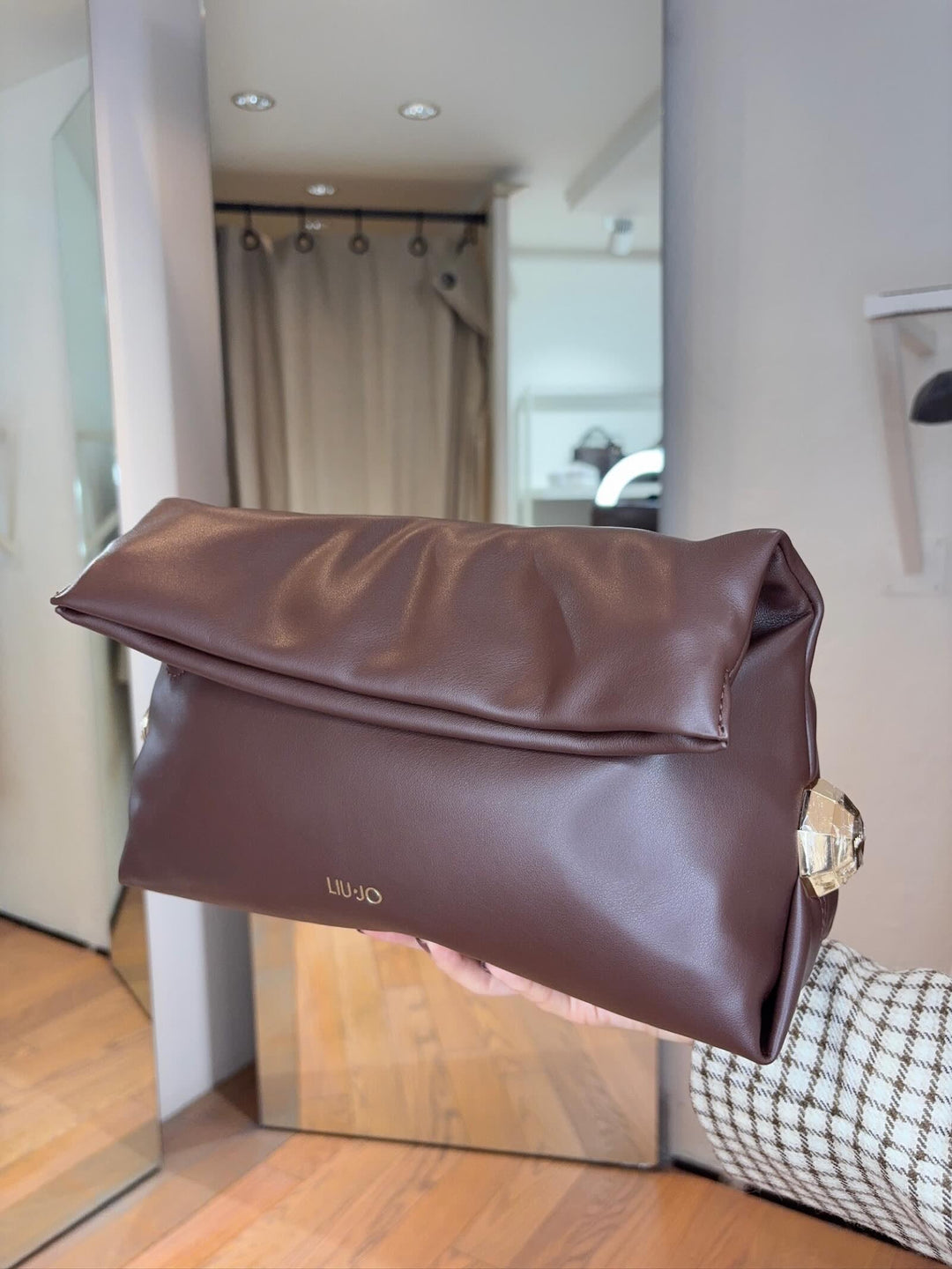 borsa a spalla moro AF5097E007790912 LIU JO ACCESSORIES